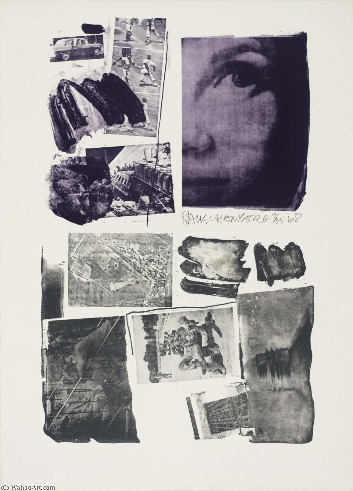 Wikioo.org - The Encyclopedia of Fine Arts - Painting, Artwork by Robert Rauschenberg - Self portrait at Black Mountain College