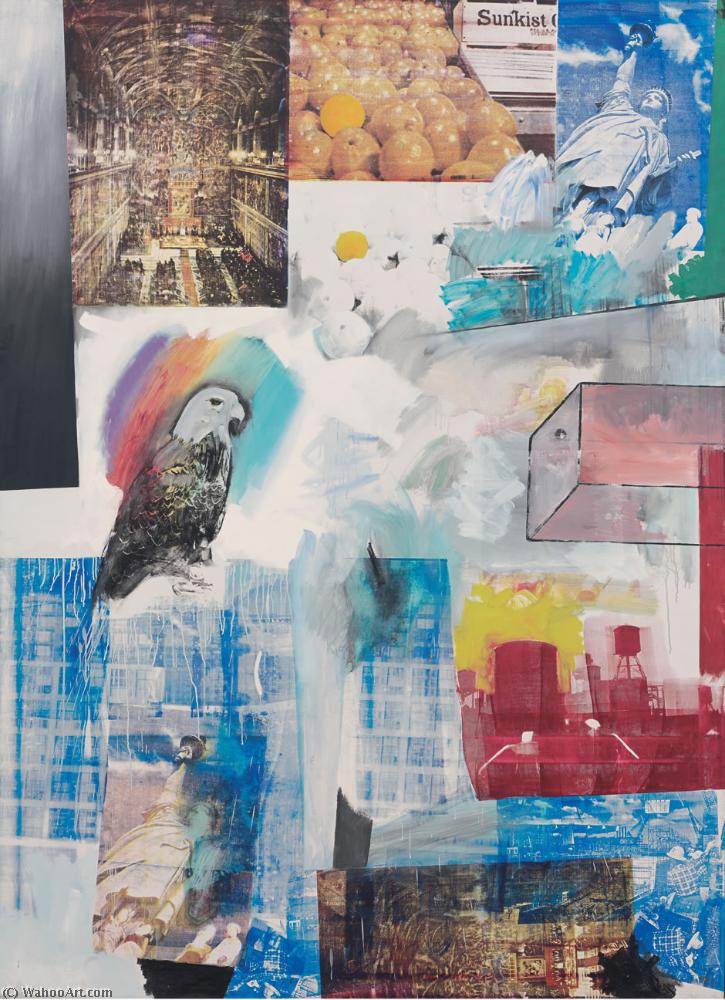 Wikioo.org - The Encyclopedia of Fine Arts - Painting, Artwork by Robert Rauschenberg - Windward