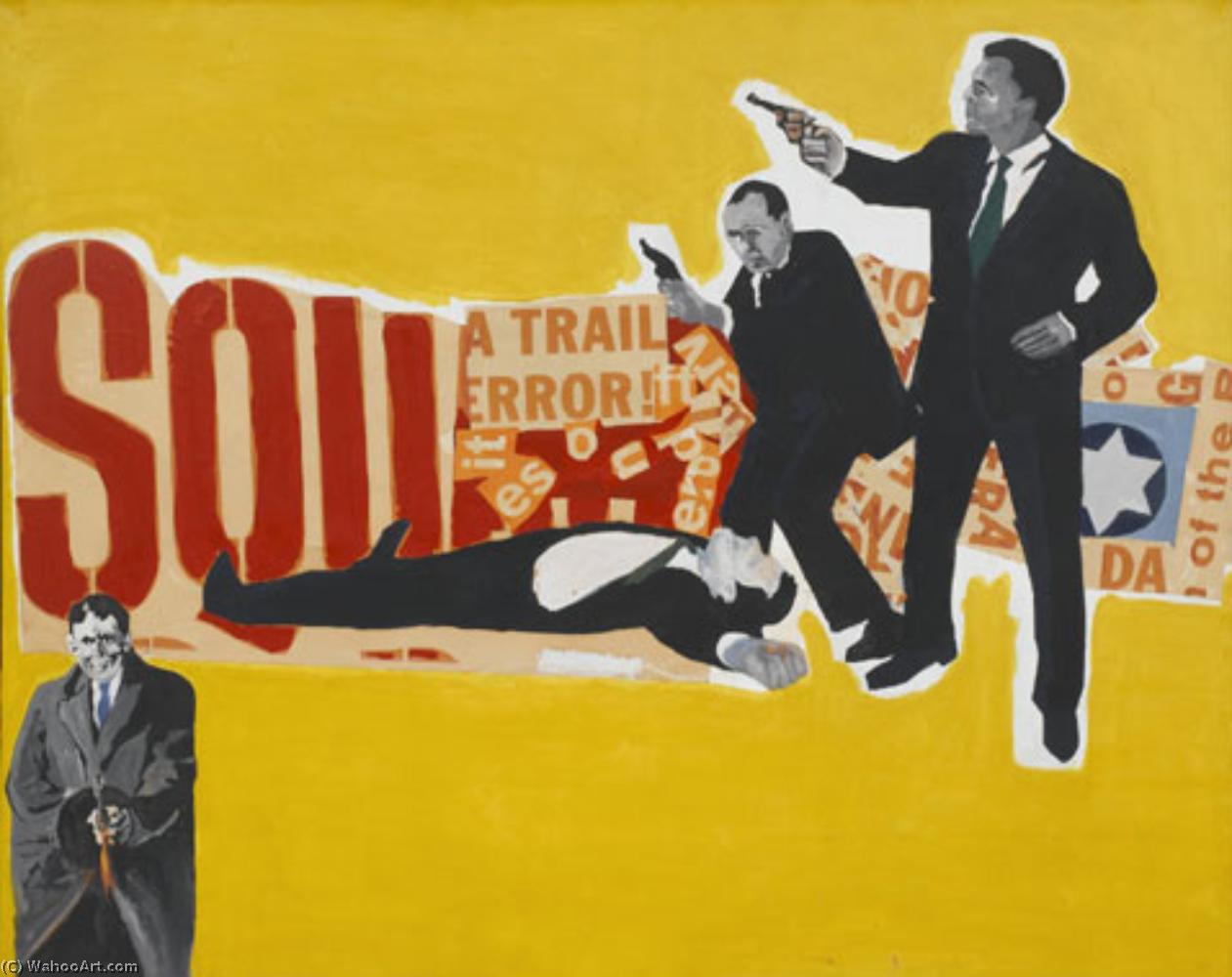 Wikioo.org - The Encyclopedia of Fine Arts - Painting, Artwork by Rosalyn Drexler - The defenders