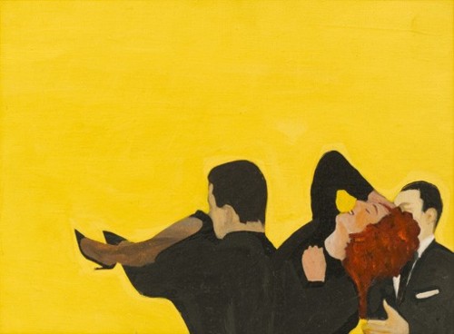 Wikioo.org - The Encyclopedia of Fine Arts - Painting, Artwork by Rosalyn Drexler - This is my wedding