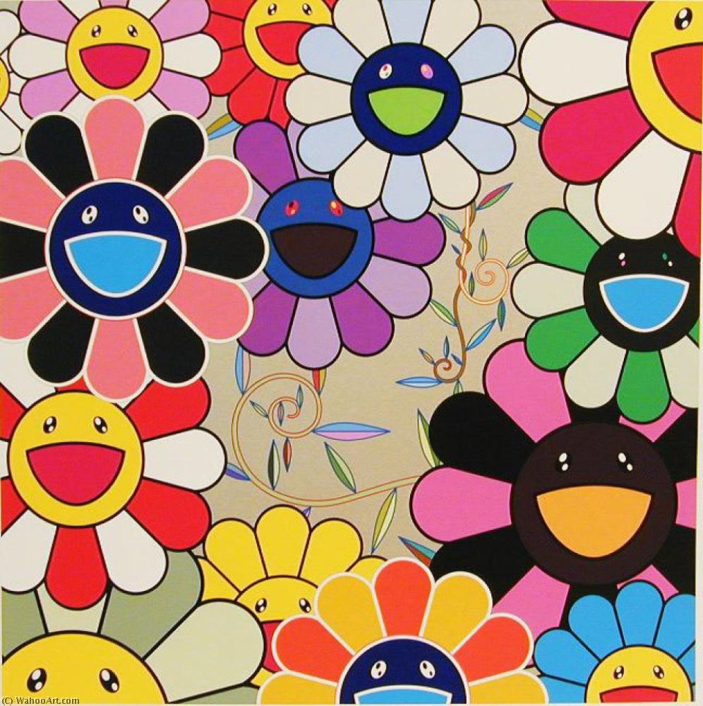 WikiOO.org - Энциклопедия изобразительного искусства - Живопись, Картины  Takashi Murakami - убийца розовый
