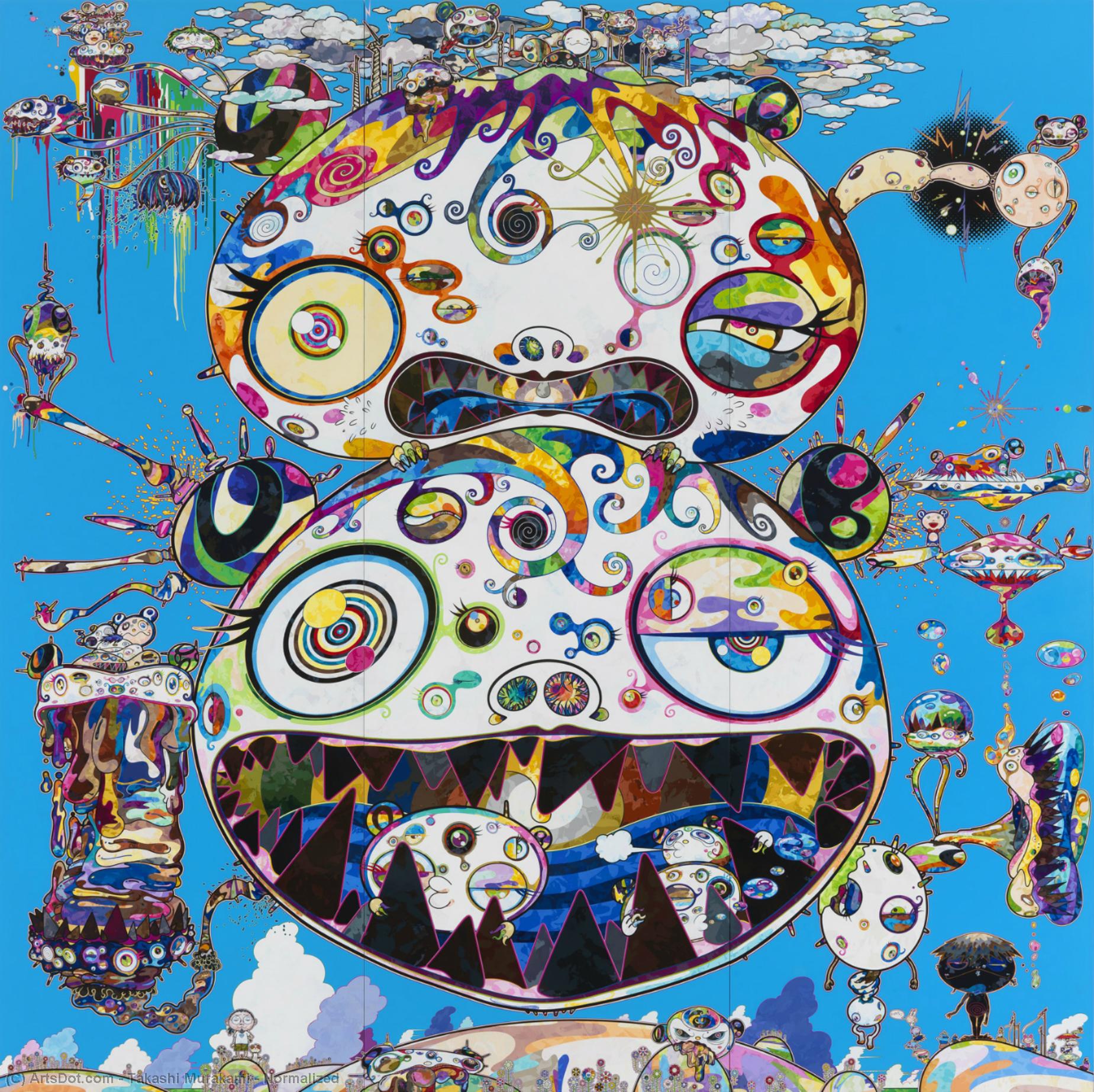Wikioo.org - The Encyclopedia of Fine Arts - Painting, Artwork by Takashi Murakami - Normalized