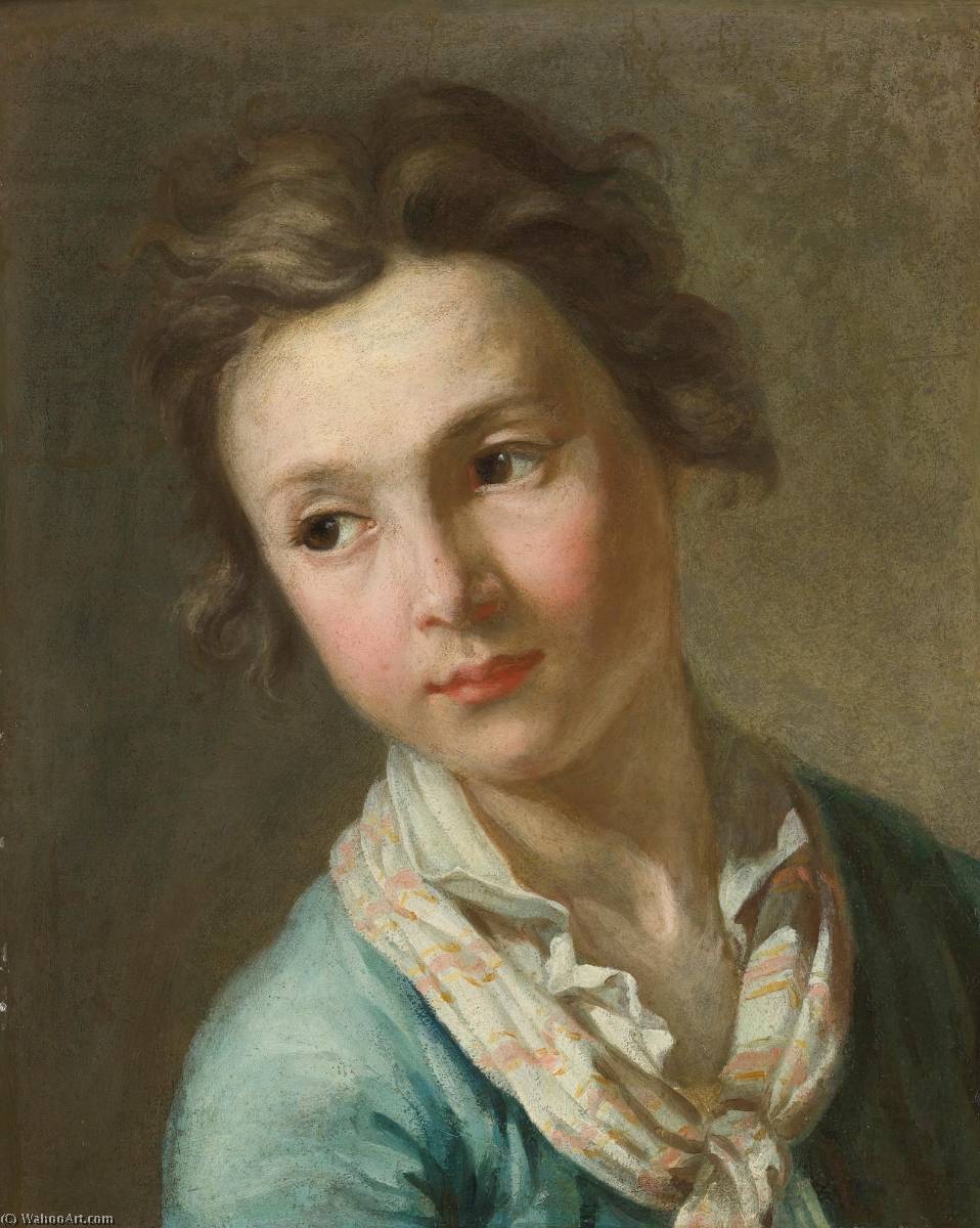 WikiOO.org - Encyclopedia of Fine Arts - Lukisan, Artwork Antoine Rivalz - Portrait of a Youth