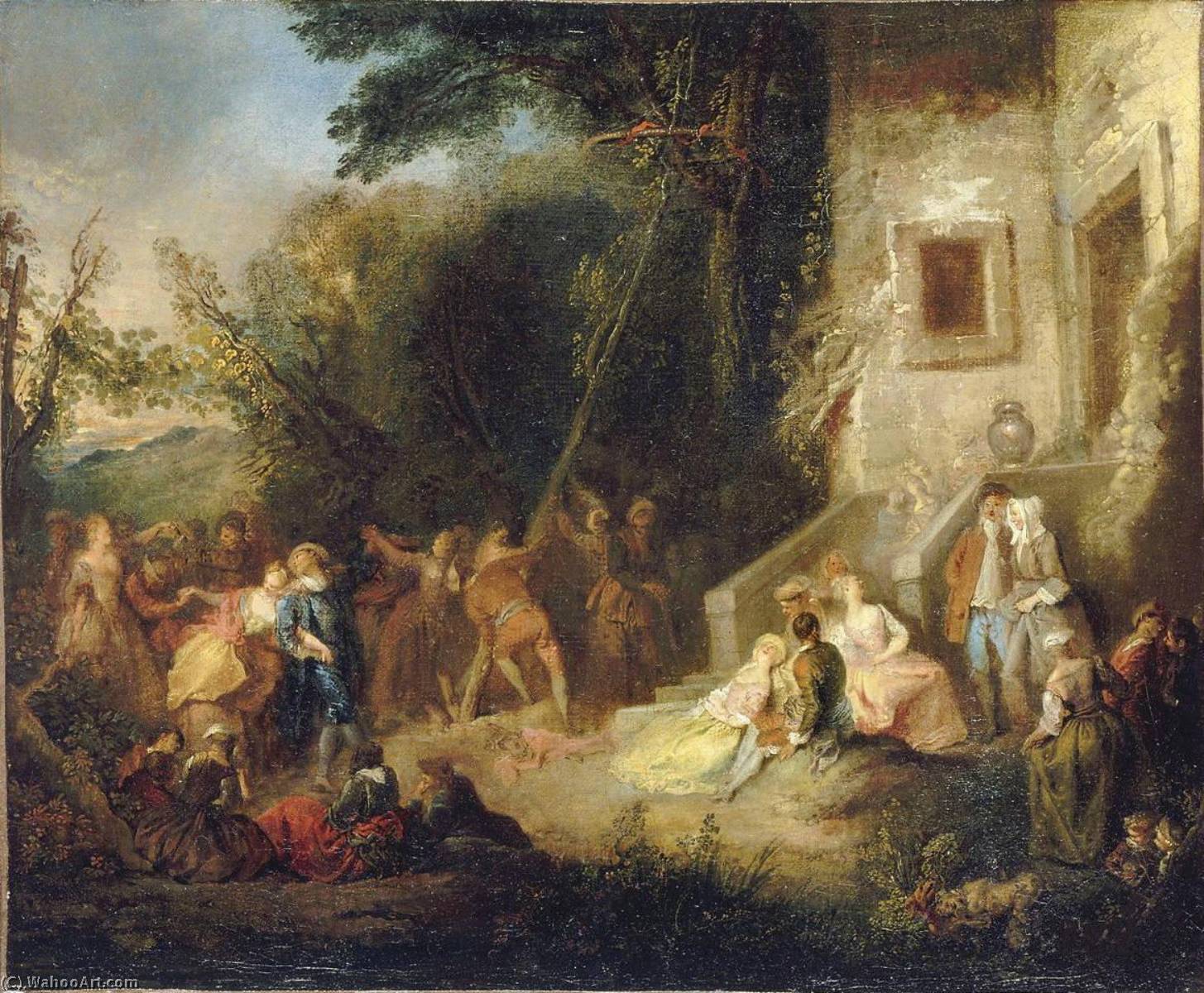 Wikioo.org - The Encyclopedia of Fine Arts - Painting, Artwork by Pierre Antoine Quillard - May Plantation
