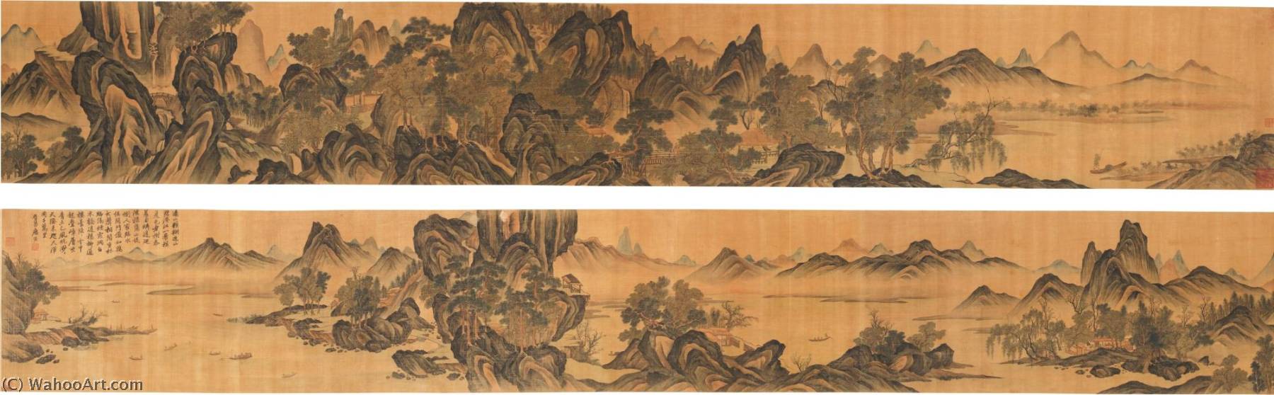 WikiOO.org - Енциклопедия за изящни изкуства - Живопис, Произведения на изкуството Tang Yin - LANDSCAPE