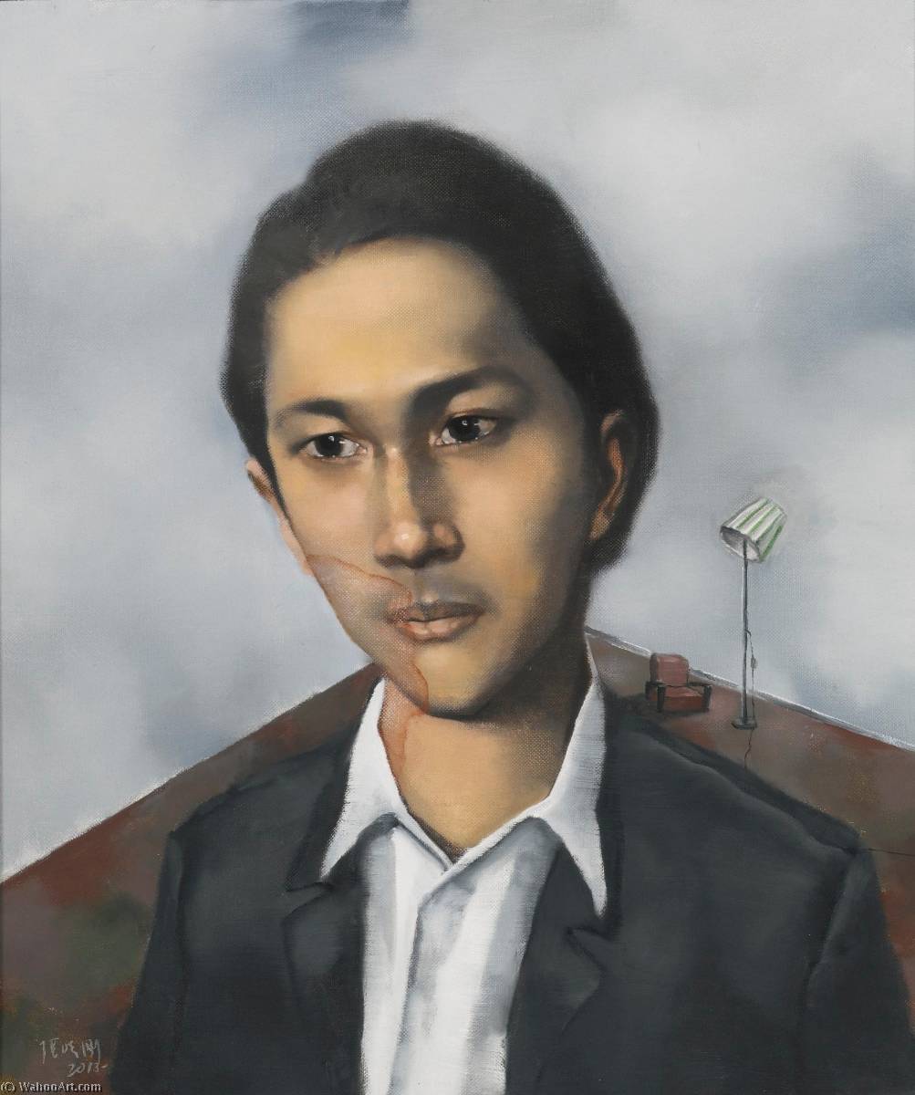 Wikioo.org - The Encyclopedia of Fine Arts - Painting, Artwork by Zhang Xiaogang - Untitled