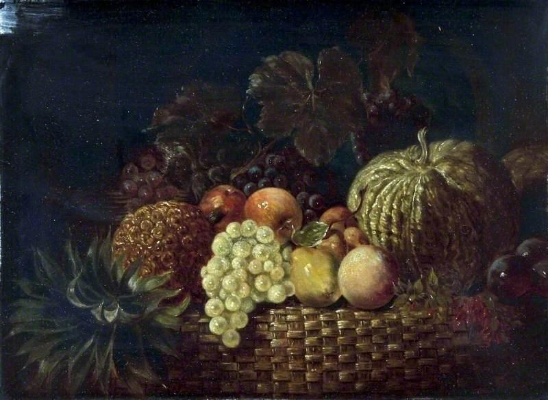 WikiOO.org - Encyclopedia of Fine Arts - Maleri, Artwork George Lance - Fruit