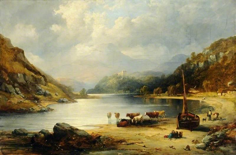 Wikioo.org - The Encyclopedia of Fine Arts - Painting, Artwork by Edward Theodore Compton - Loch Ness
