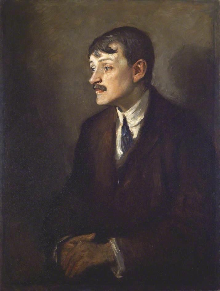 Wikioo.org - The Encyclopedia of Fine Arts - Painting, Artwork by William Strang - John Masefield