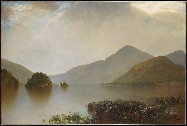 Wikioo.org - The Encyclopedia of Fine Arts - Painting, Artwork by John Frederick Kensett - Lake George