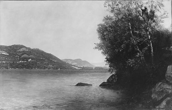 Wikioo.org - The Encyclopedia of Fine Arts - Painting, Artwork by John Frederick Kensett - Lake George, A Reminiscence