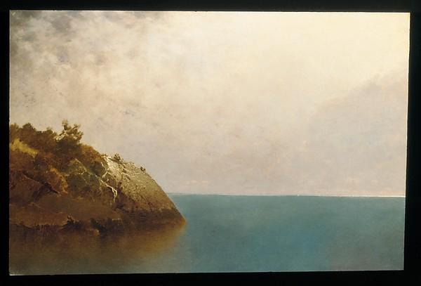 Wikioo.org - The Encyclopedia of Fine Arts - Painting, Artwork by John Frederick Kensett - A Foggy Sky