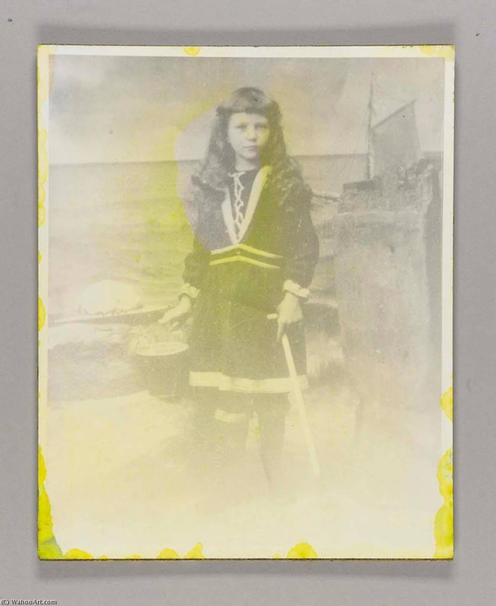 WikiOO.org - Enciklopedija likovnih umjetnosti - Slikarstvo, umjetnička djela Joseph Cornell - Untitled (late 19th early 20th century photo of Helen Voorhis)