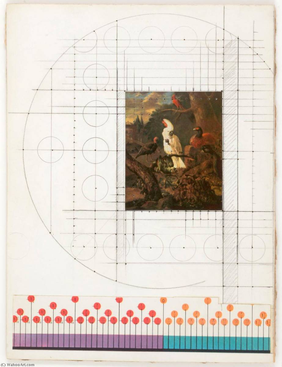 WikiOO.org - Enciklopedija likovnih umjetnosti - Slikarstvo, umjetnička djela Joseph Cornell - Untitled (white cockatoo and other birds)