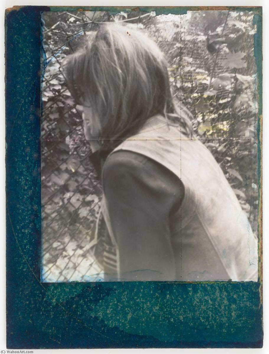Wikioo.org - Bách khoa toàn thư về mỹ thuật - Vẽ tranh, Tác phẩm nghệ thuật Joseph Cornell - Untitled (Woman at Chain Link Fence)