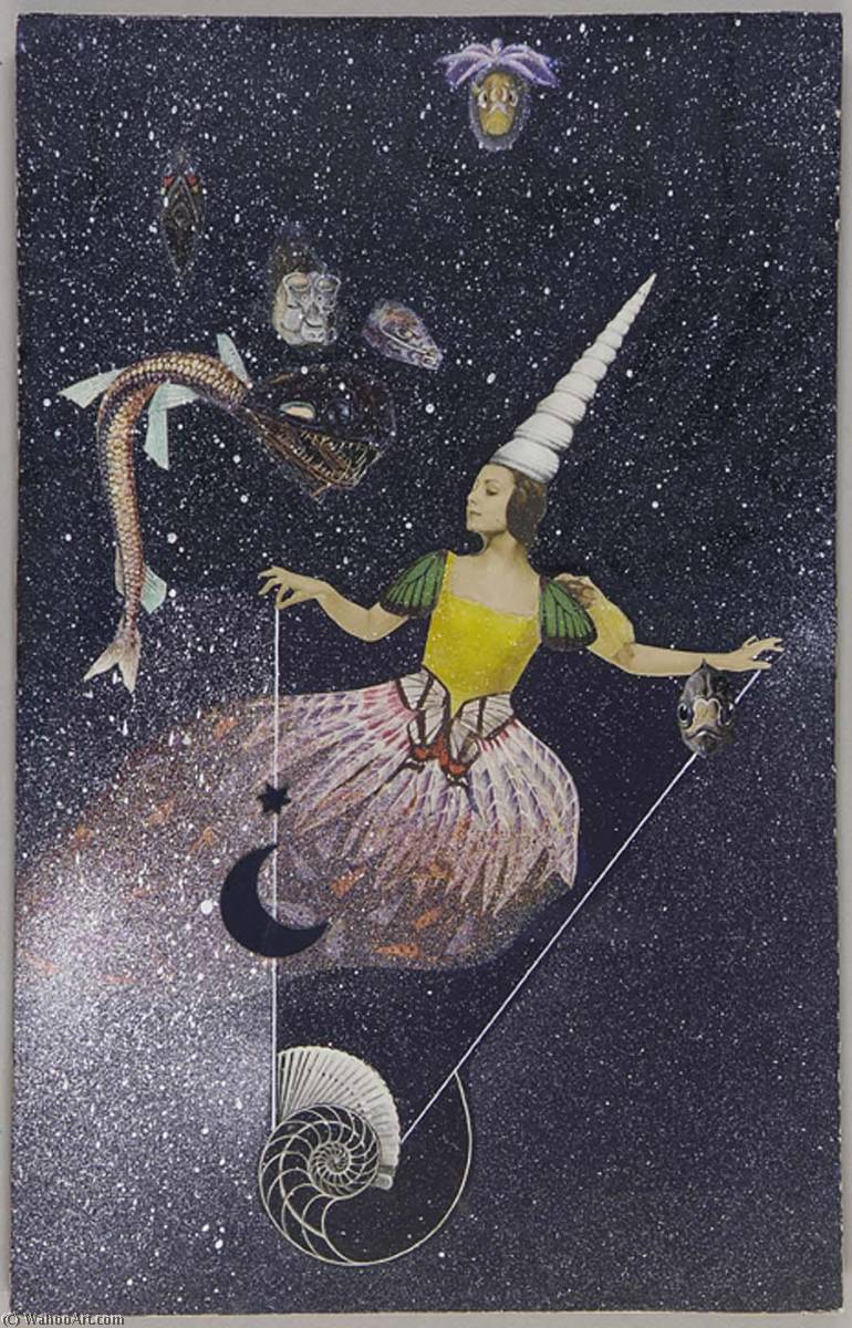 Wikioo.org - Bách khoa toàn thư về mỹ thuật - Vẽ tranh, Tác phẩm nghệ thuật Joseph Cornell - Untitled (Toumanova)