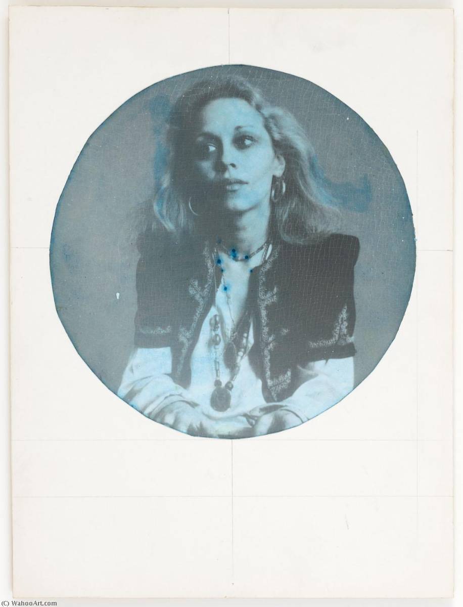 WikiOO.org - Enciklopedija likovnih umjetnosti - Slikarstvo, umjetnička djela Joseph Cornell - Untitled (seated blond woman in ethnic costume)