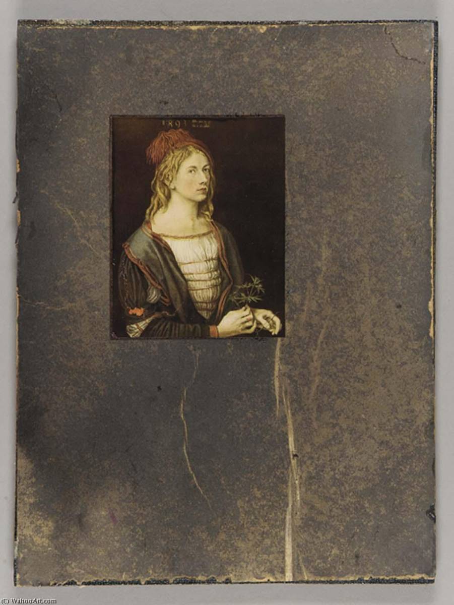 WikiOO.org - Enciklopedija likovnih umjetnosti - Slikarstvo, umjetnička djela Joseph Cornell - Untitled (unidentified painting of a young man)