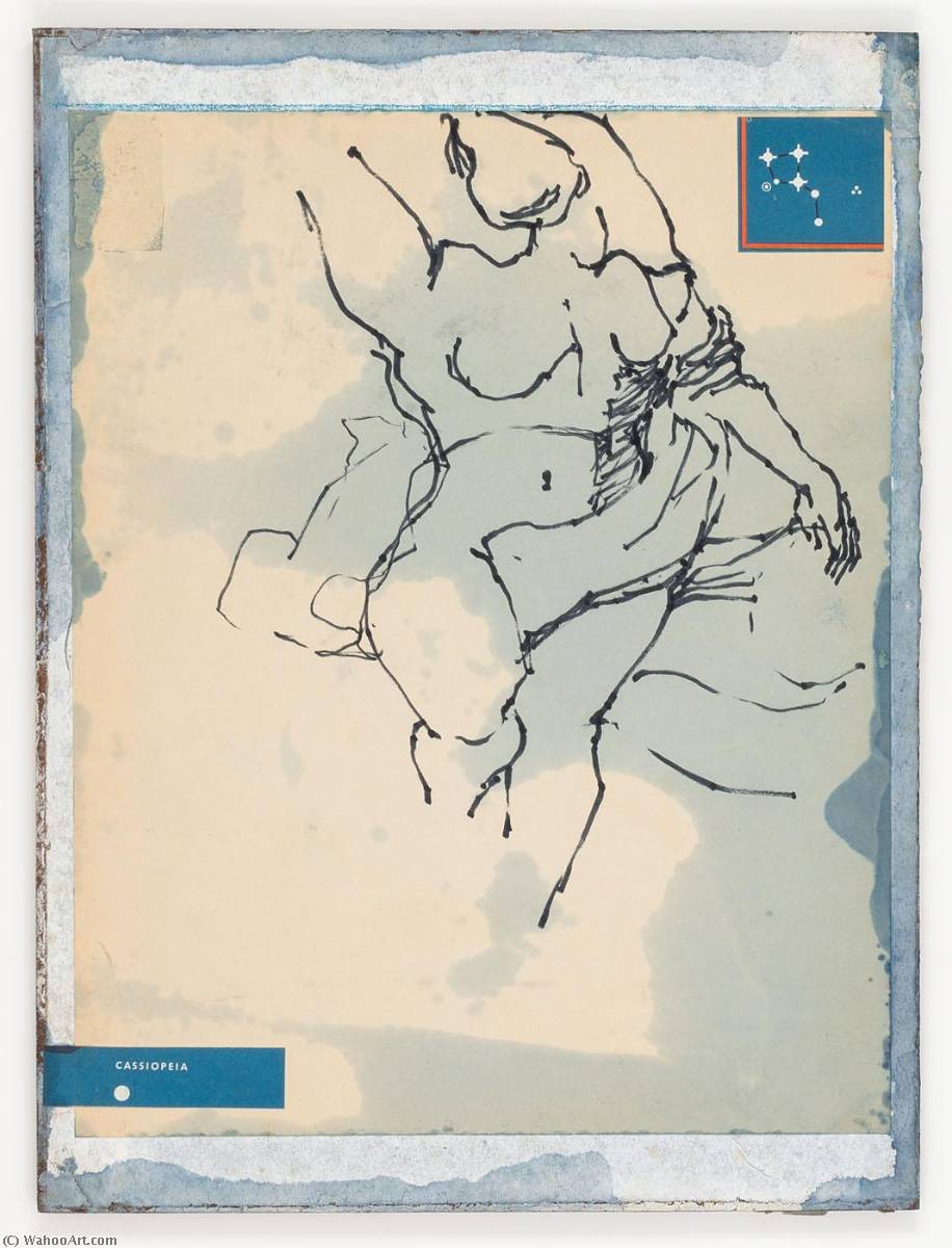 WikiOO.org - Encyclopedia of Fine Arts - Lukisan, Artwork Joseph Cornell - A Metamorphosis