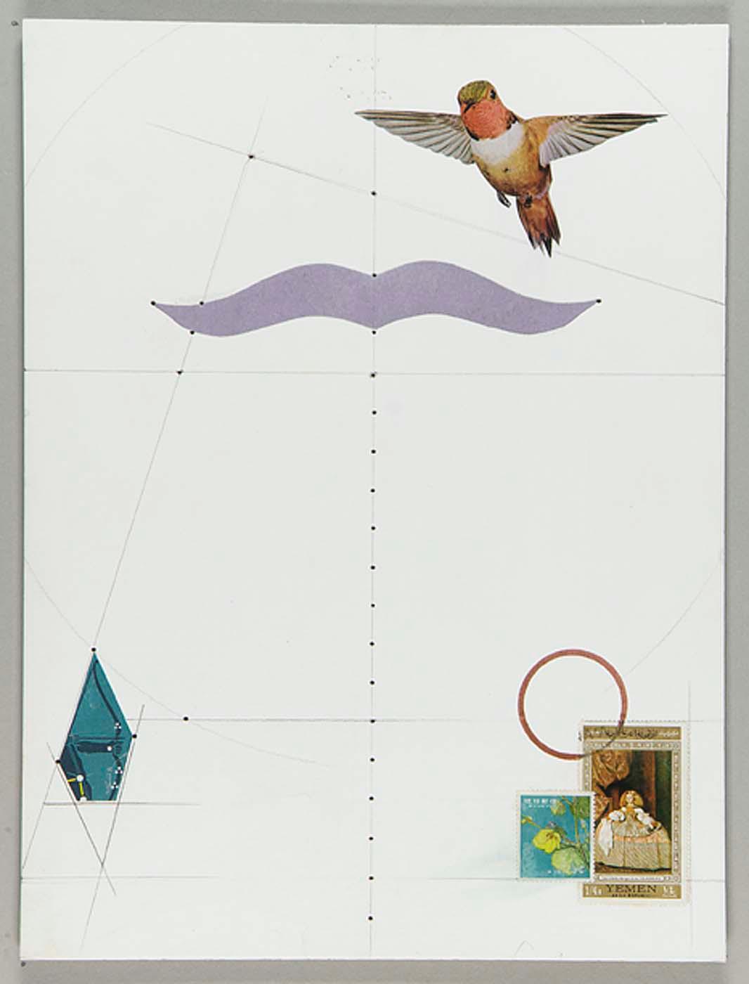 Wikioo.org - The Encyclopedia of Fine Arts - Painting, Artwork by Joseph Cornell - Untitled (cutout of bird in flight)