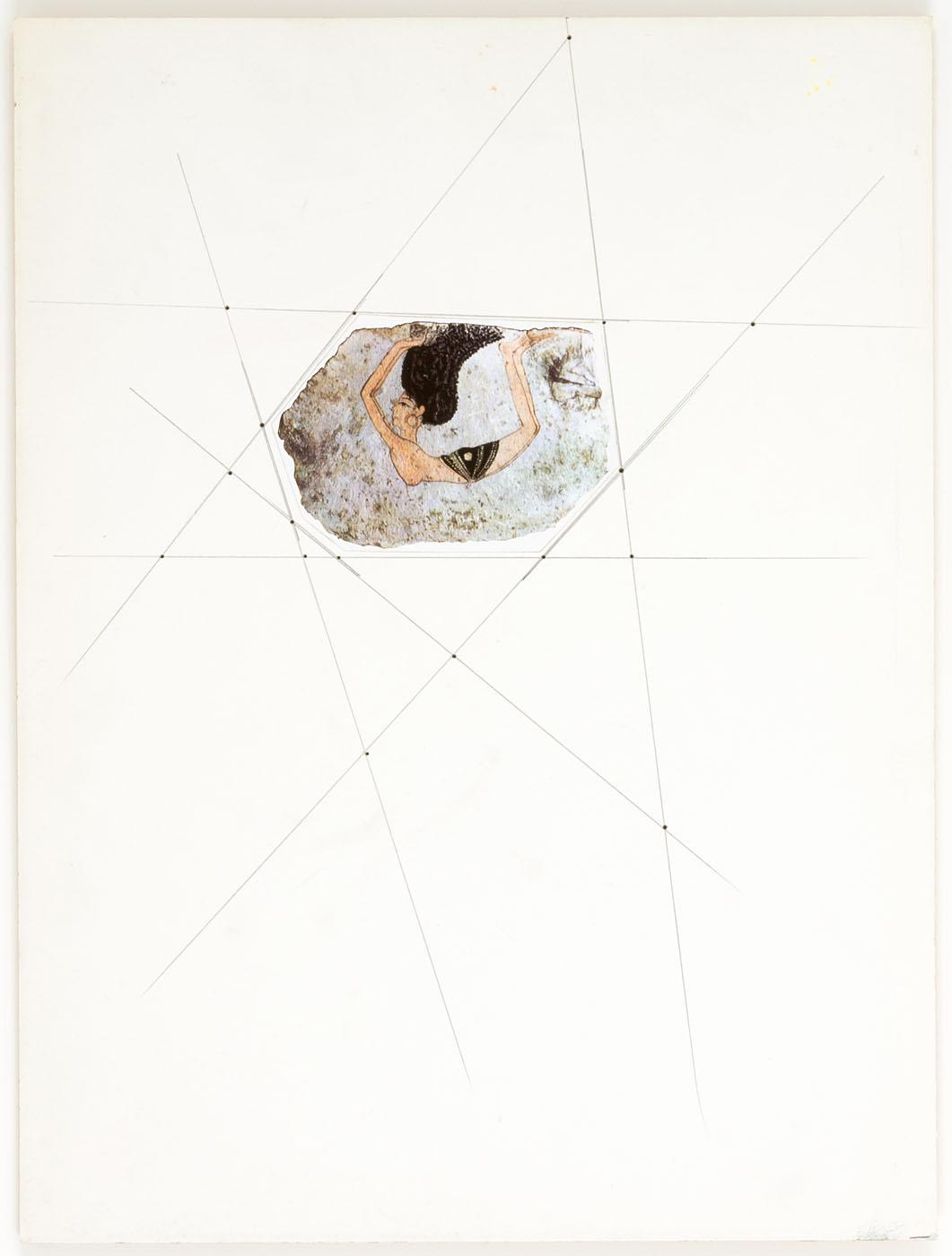 Wikioo.org - สารานุกรมวิจิตรศิลป์ - จิตรกรรม Joseph Cornell - Untitled (wall painting of acrobat)