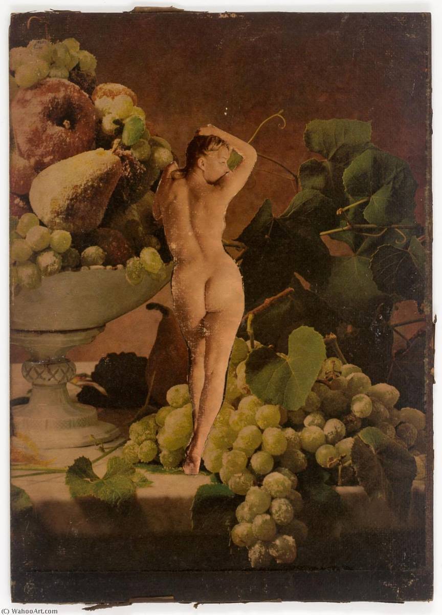 WikiOO.org - Encyclopedia of Fine Arts - Lukisan, Artwork Joseph Cornell - Untitled (sugared fruit in bowl)