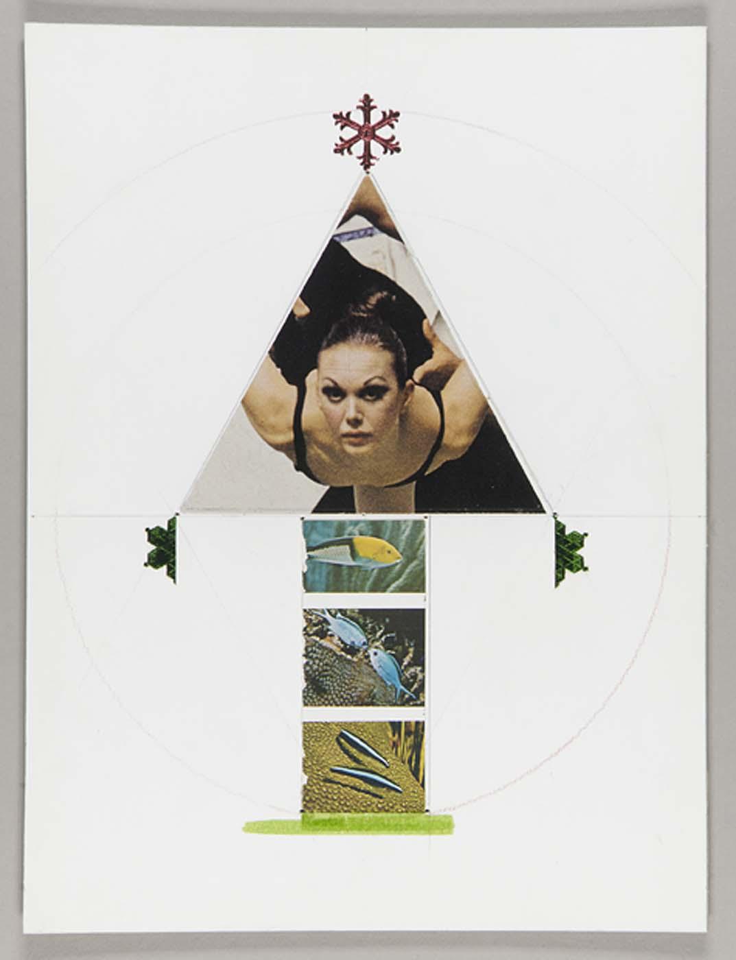 Wikioo.org - The Encyclopedia of Fine Arts - Painting, Artwork by Joseph Cornell - Untitled (Allegra Kent)