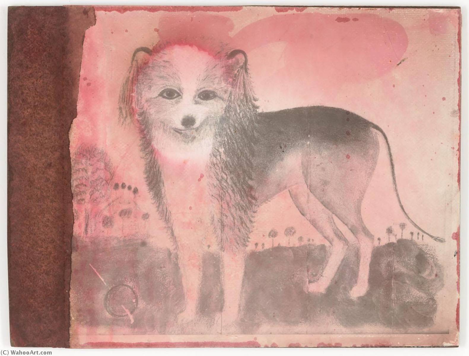 WikiOO.org - Encyclopedia of Fine Arts - Lukisan, Artwork Joseph Cornell - Children's Dog