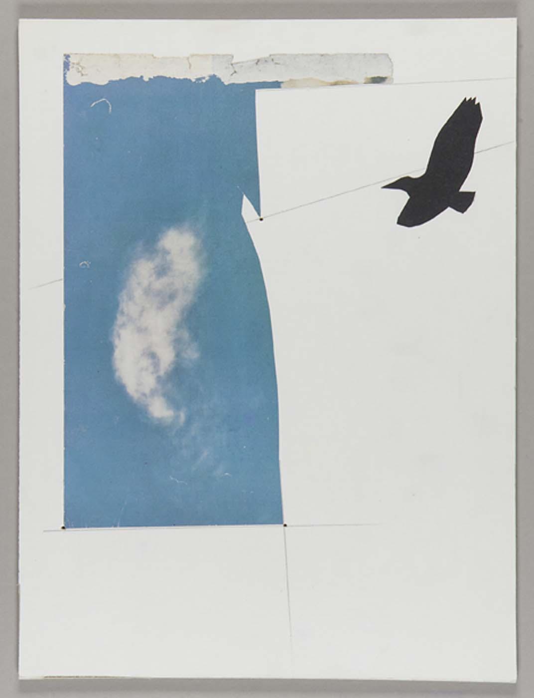 Wikioo.org - The Encyclopedia of Fine Arts - Painting, Artwork by Joseph Cornell - Untitled (cloud in blue sky)