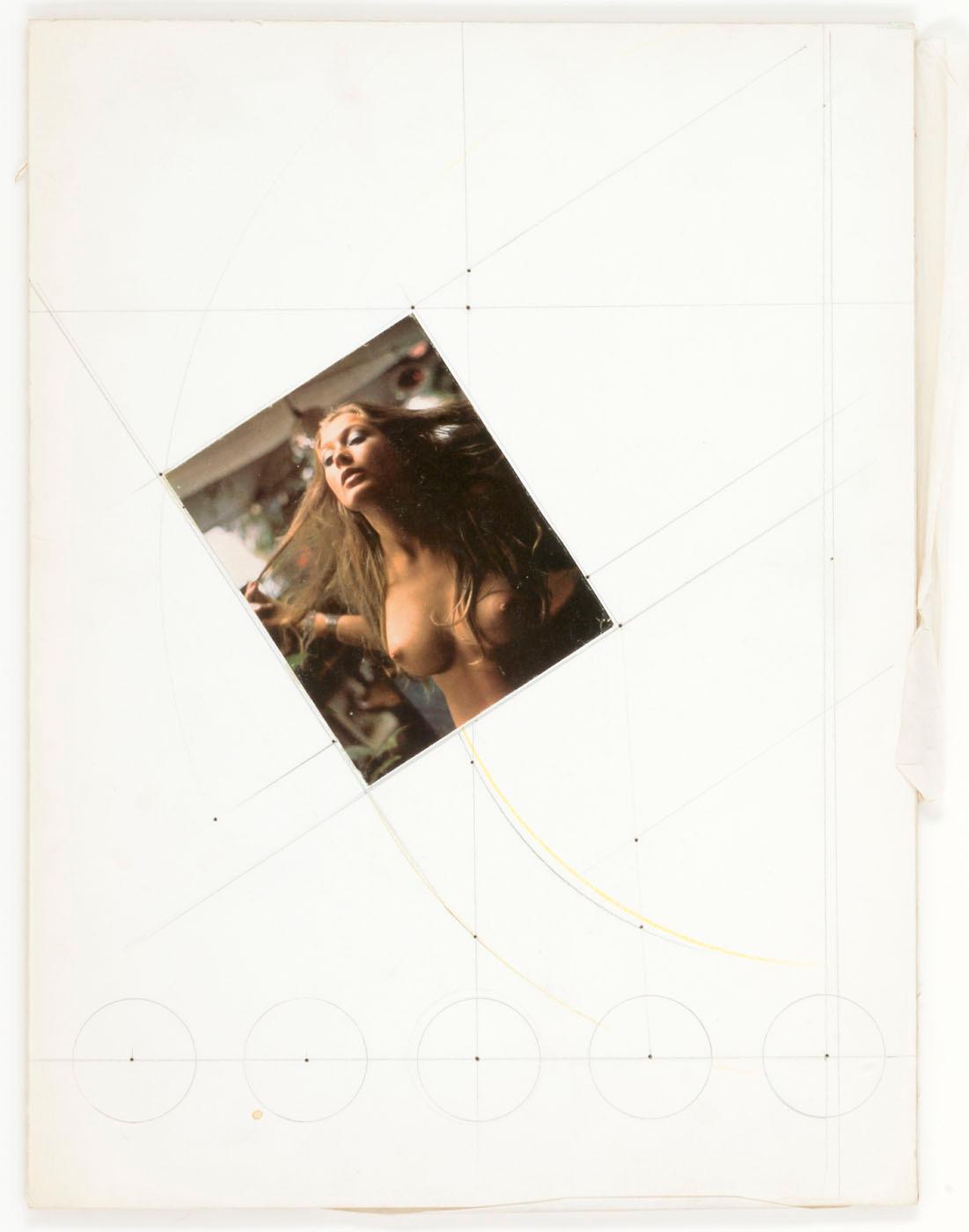 Wikioo.org - The Encyclopedia of Fine Arts - Painting, Artwork by Joseph Cornell - Untitled (frontal nude)