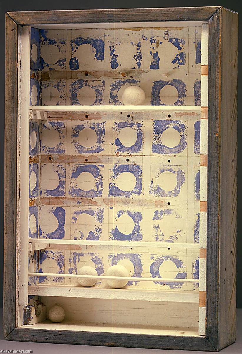 Wikioo.org - The Encyclopedia of Fine Arts - Painting, Artwork by Joseph Cornell - Colombier (Dovecote 2)