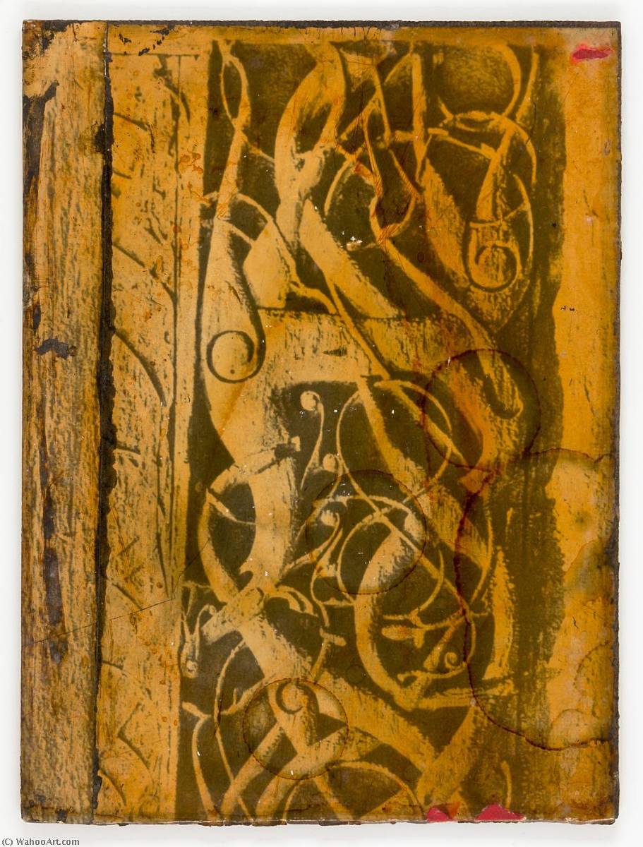 WikiOO.org - Enciklopedija likovnih umjetnosti - Slikarstvo, umjetnička djela Joseph Cornell - Untitled (medieval Romanesque grill work)