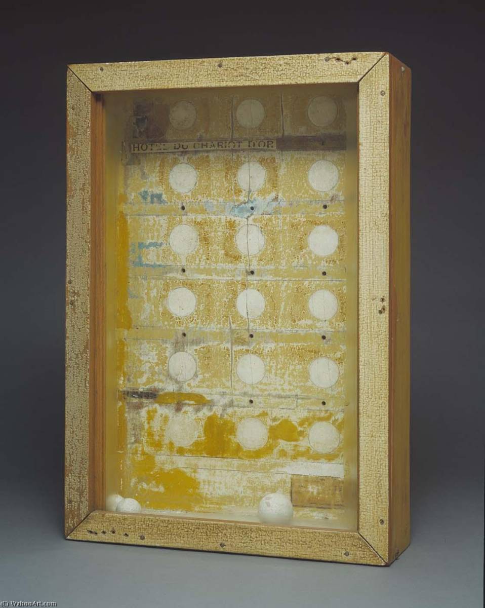 Wikioo.org - The Encyclopedia of Fine Arts - Painting, Artwork by Joseph Cornell - Untitled (Hotel du Chariot d'Or)