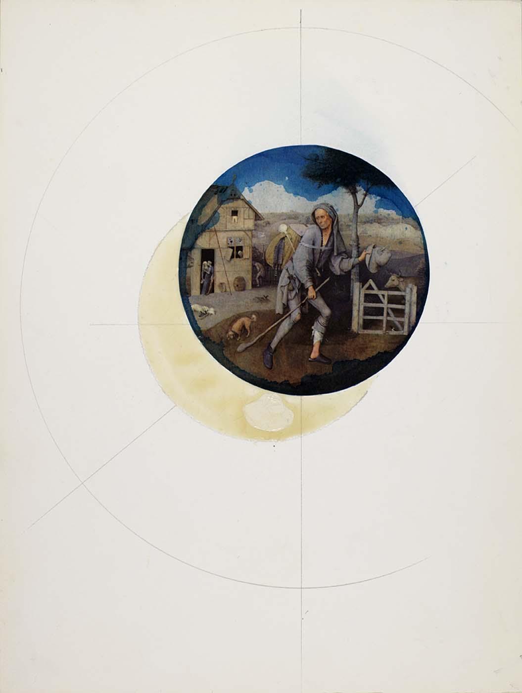 WikiOO.org - Encyclopedia of Fine Arts - Lukisan, Artwork Joseph Cornell - A Christmas Annual for Miss Elizabeth Thode