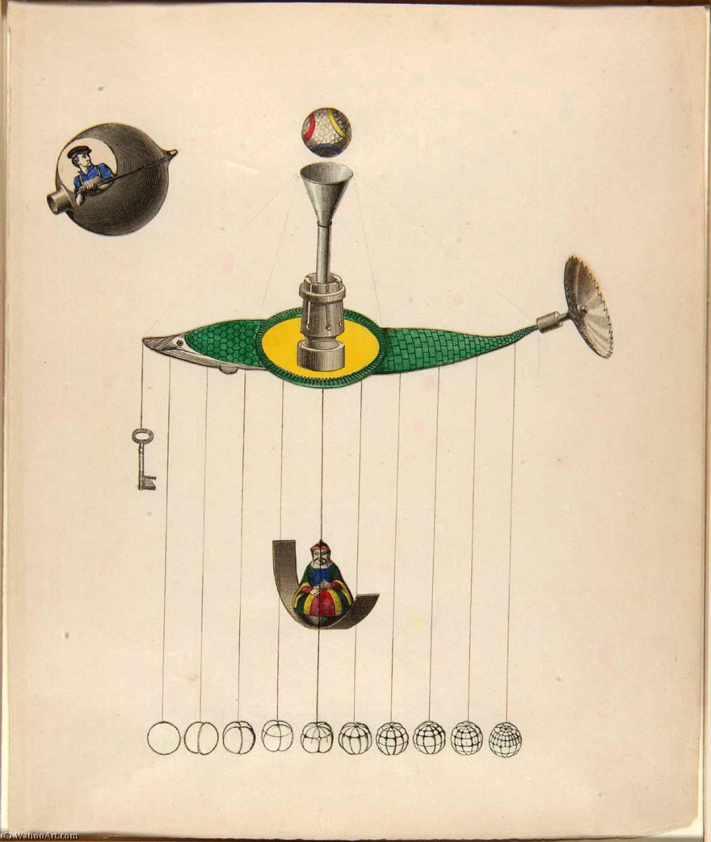 Wikioo.org - Bách khoa toàn thư về mỹ thuật - Vẽ tranh, Tác phẩm nghệ thuật Joseph Cornell - Untitled