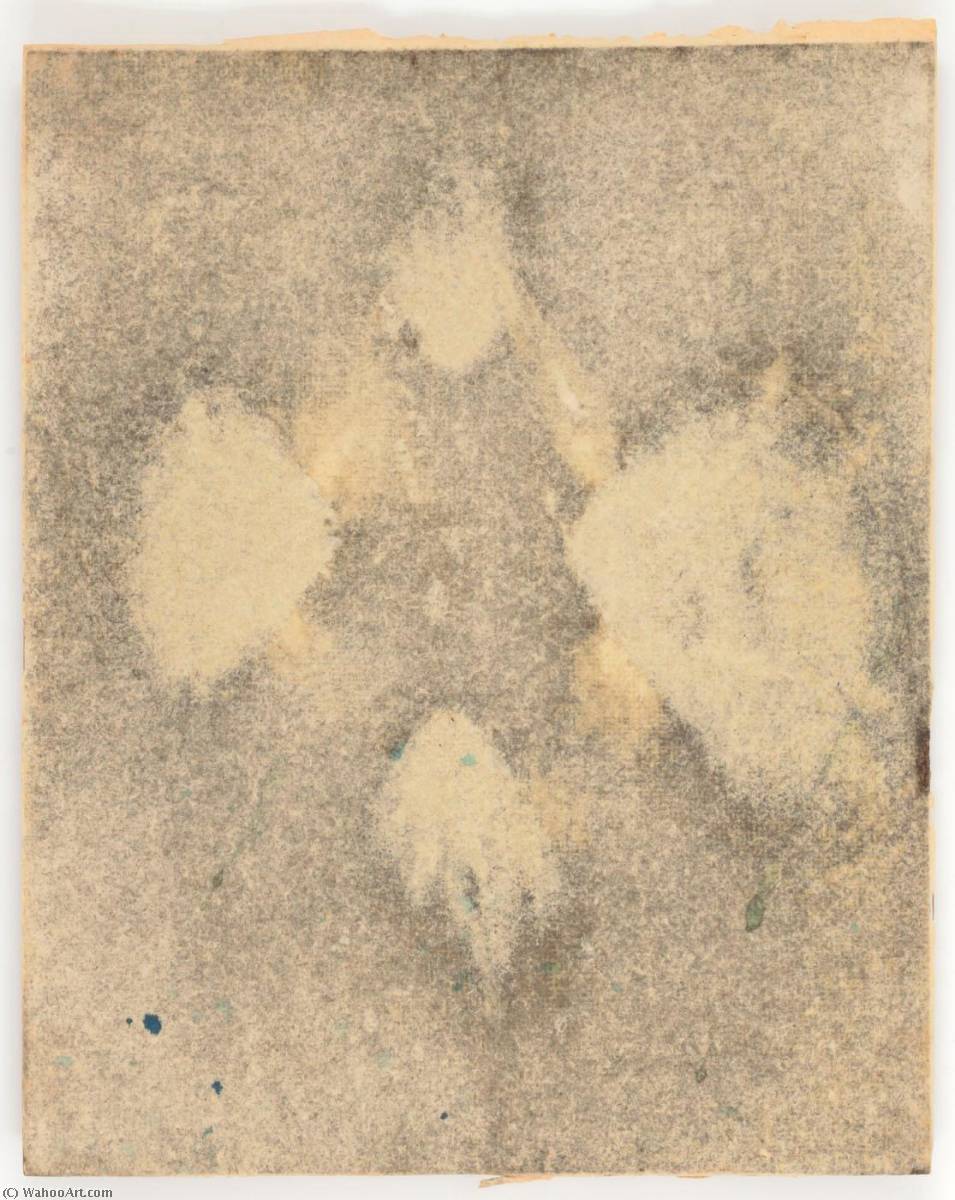 WikiOO.org - Encyclopedia of Fine Arts - Malba, Artwork Joseph Cornell - Untitled (manila paper laid over four white areas)