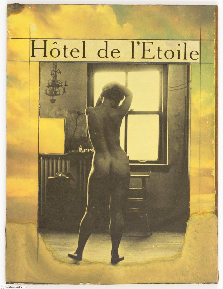 WikiOO.org - Encyclopedia of Fine Arts - Lukisan, Artwork Joseph Cornell - Untitled (nude female in room)