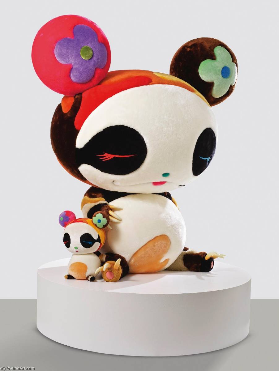 WikiOO.org - Enciclopedia of Fine Arts - Pictura, lucrări de artă Takashi Murakami - Panda Geant