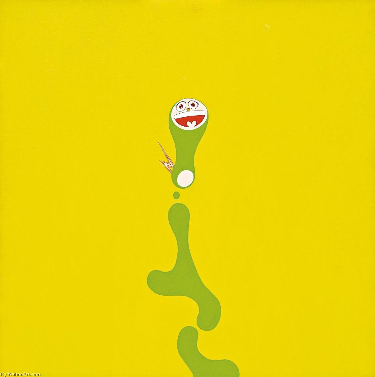 Wikioo.org - The Encyclopedia of Fine Arts - Painting, Artwork by Takashi Murakami - Stew (Yellow)