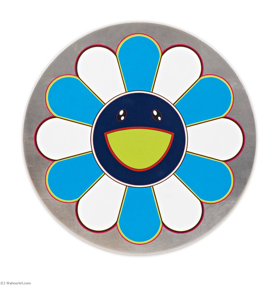 Wikioo.org - สารานุกรมวิจิตรศิลป์ - จิตรกรรม Takashi Murakami - Flower of Joy Lamune