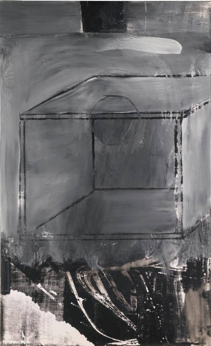 Wikioo.org - The Encyclopedia of Fine Arts - Painting, Artwork by Robert Rauschenberg - Untitled (Small oil on canvas 4)