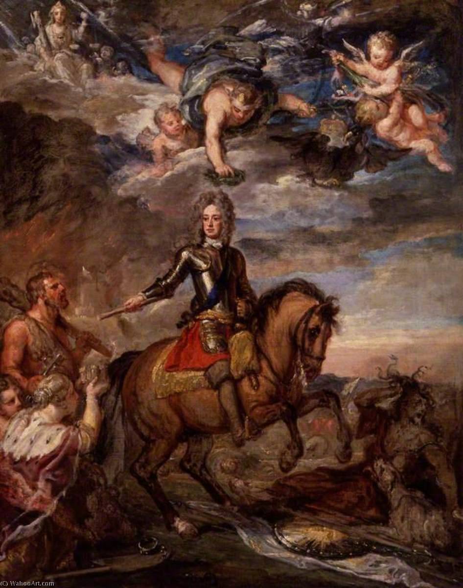WikiOO.org - אנציקלופדיה לאמנויות יפות - ציור, יצירות אמנות Godfrey Kneller - John Churchill, 1st Duke of Marlborough
