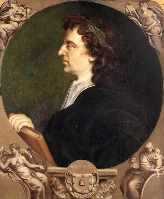Wikioo.org - The Encyclopedia of Fine Arts - Painting, Artwork by Godfrey Kneller - John Milton
