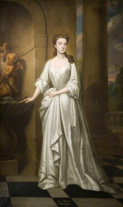Wikioo.org - The Encyclopedia of Fine Arts - Painting, Artwork by Godfrey Kneller - Mary, Marchioness of Rockingham