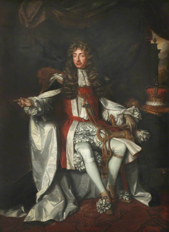 Wikioo.org - The Encyclopedia of Fine Arts - Painting, Artwork by Godfrey Kneller - James II