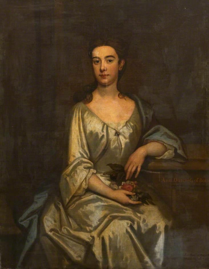 WikiOO.org - Encyclopedia of Fine Arts - Maleri, Artwork Godfrey Kneller - Lady Anne Vaughan, Duchess of Bolton