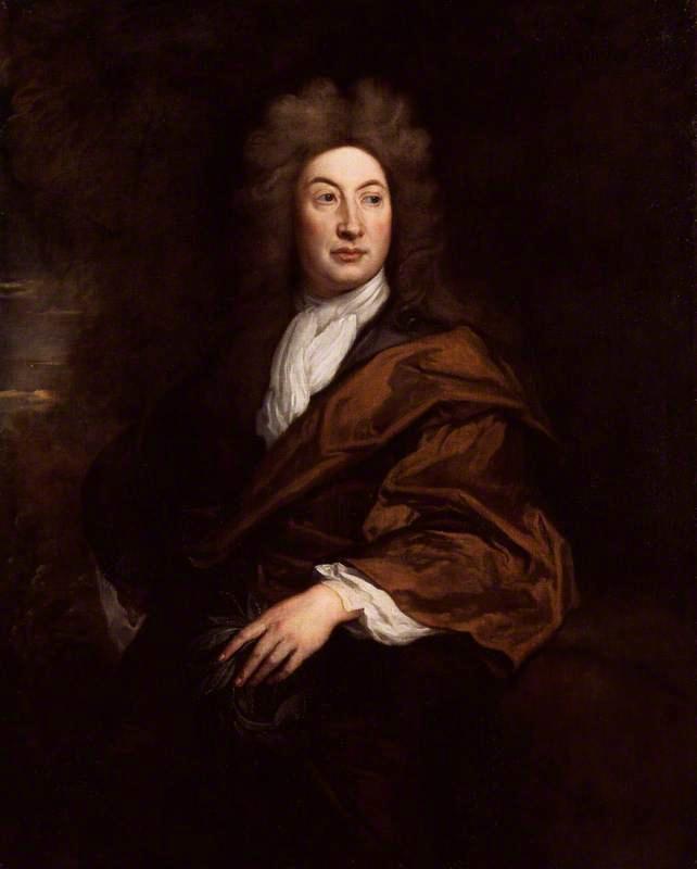 Wikioo.org - The Encyclopedia of Fine Arts - Painting, Artwork by Godfrey Kneller - John Dryden