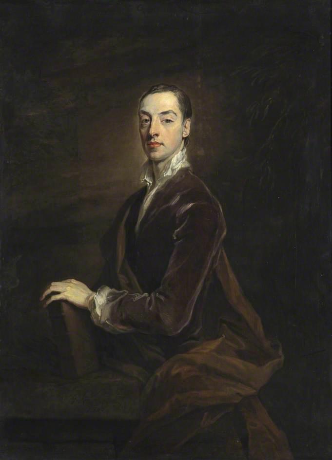 Wikioo.org - The Encyclopedia of Fine Arts - Painting, Artwork by Godfrey Kneller - Matthew Prior, Poet and Diplomat
