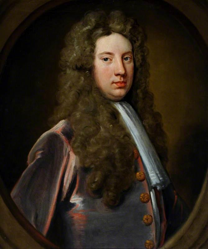 Wikioo.org - The Encyclopedia of Fine Arts - Painting, Artwork by Godfrey Kneller - Lord James Cavendish