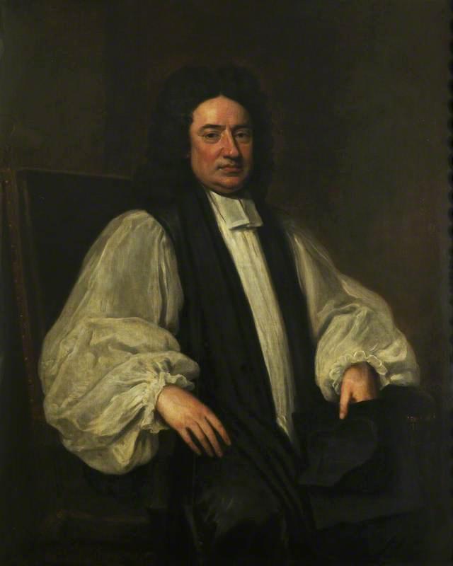 WikiOO.org - Encyclopedia of Fine Arts - Maľba, Artwork Godfrey Kneller - George Smallridge, Bishop of Bristol